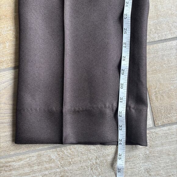 NWT Steve Harvey Celebrity Edition Men's 34x34 Dress Pants Toffee Brown Office - Picture 6 of 14